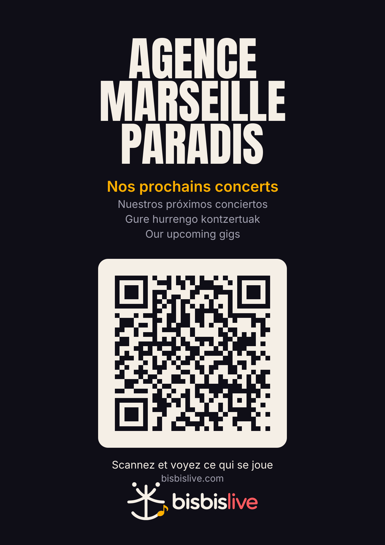 Affiche A4