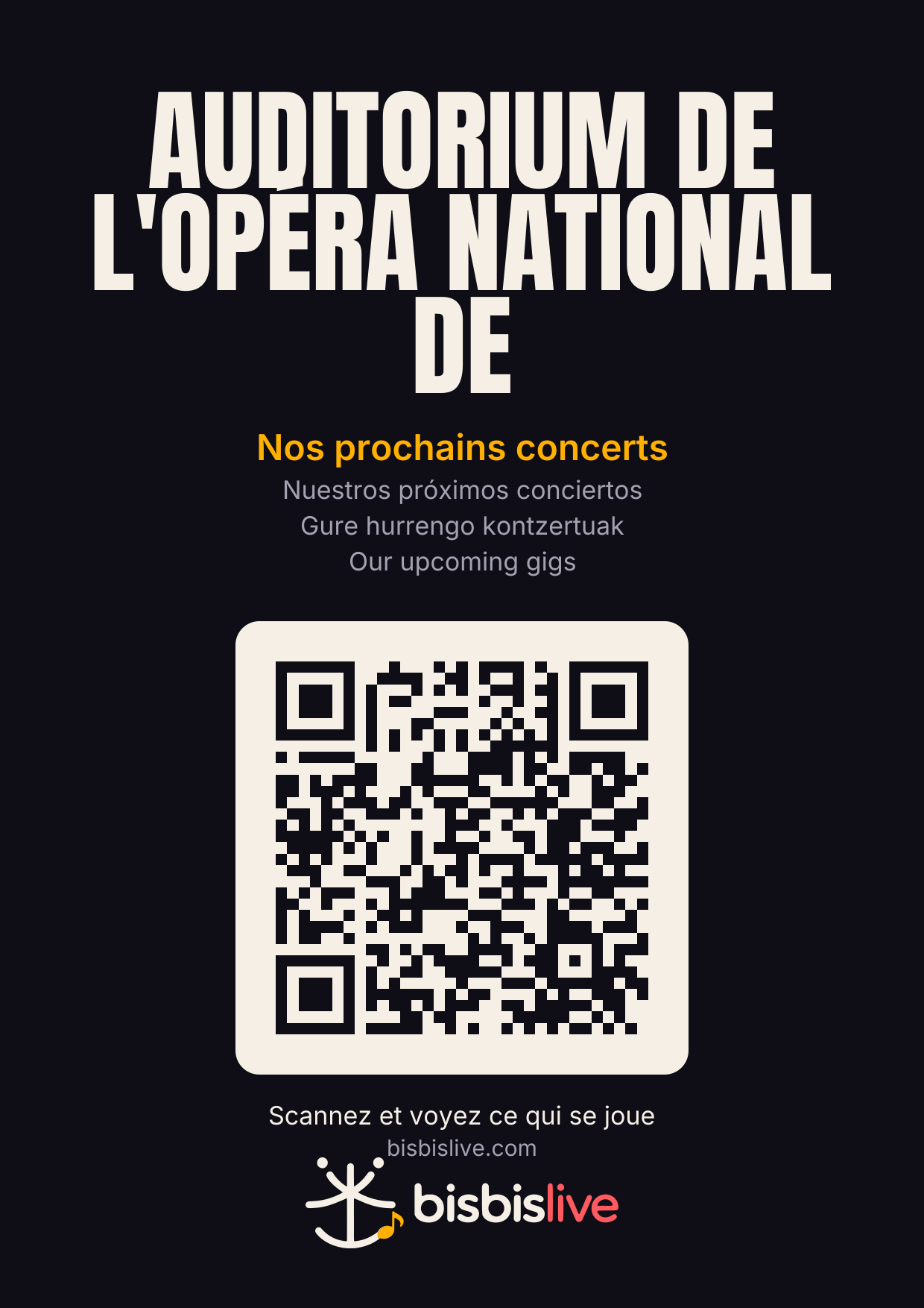 Affiche A4