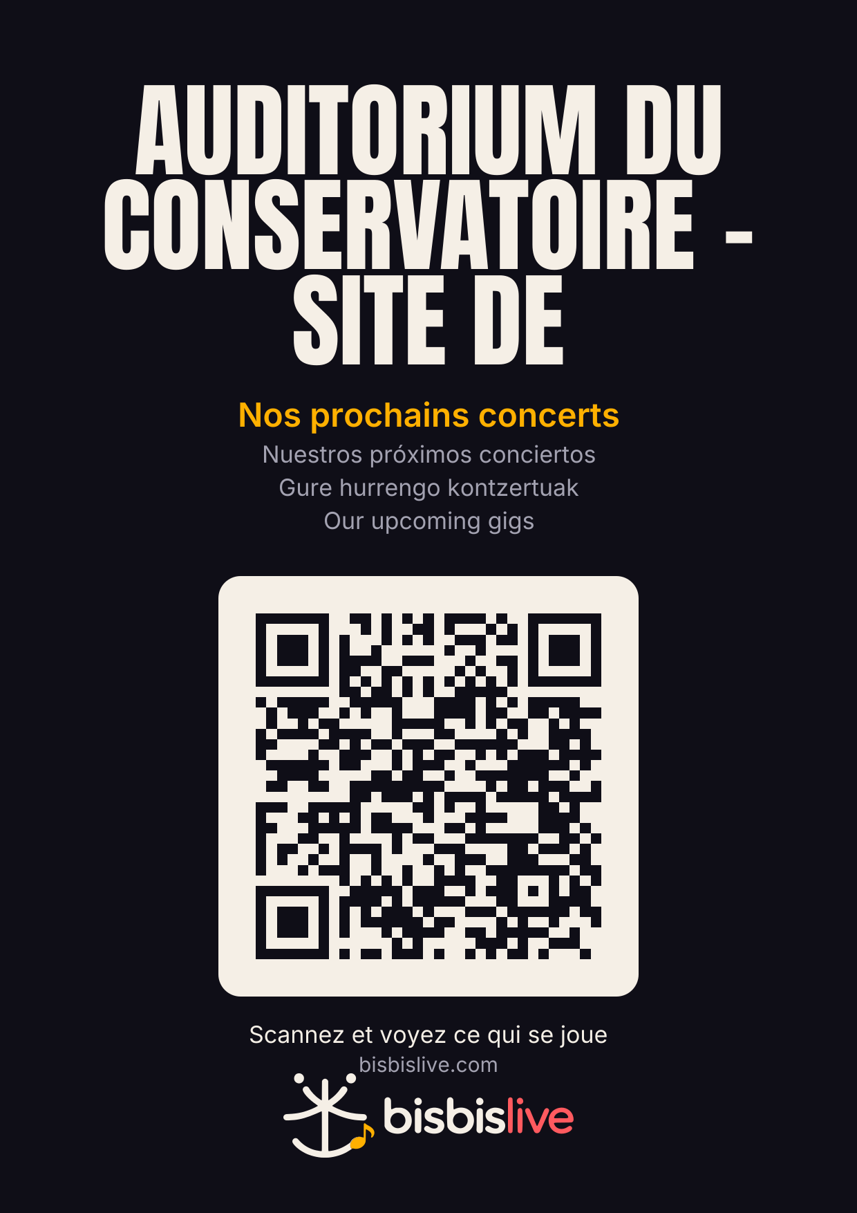 Affiche A4