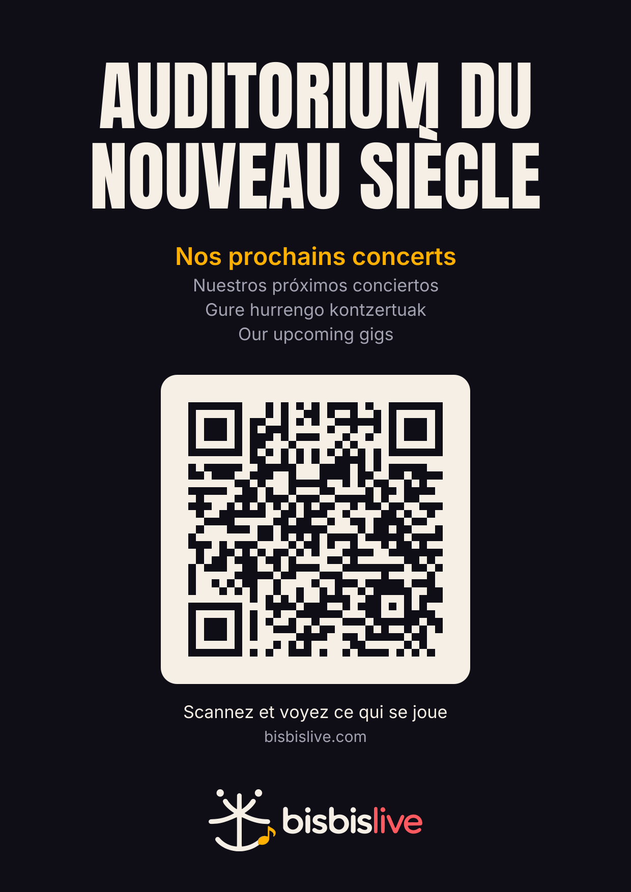 Affiche A4