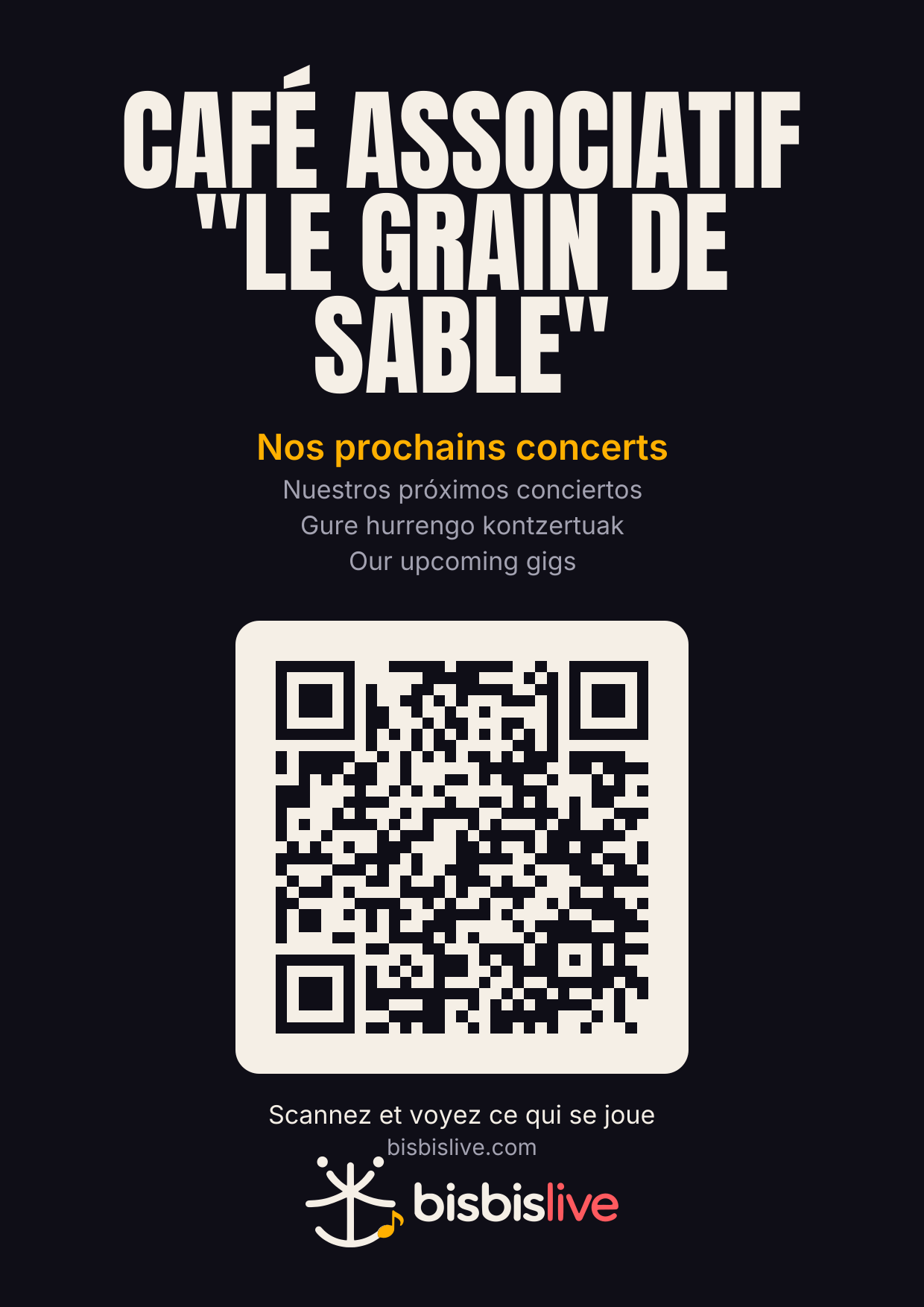 Affiche A4