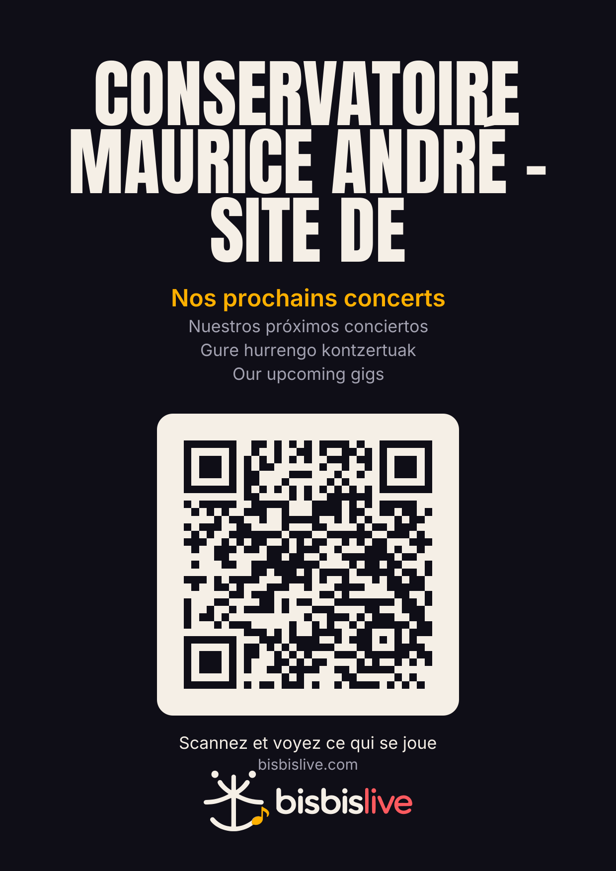 Affiche A4