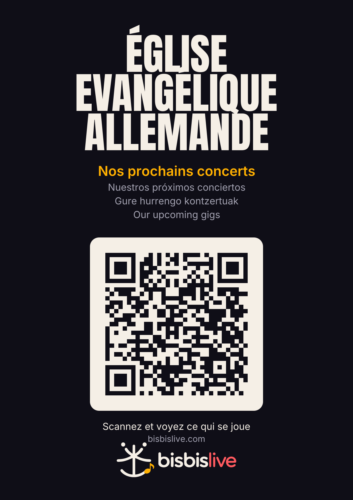 Affiche A4