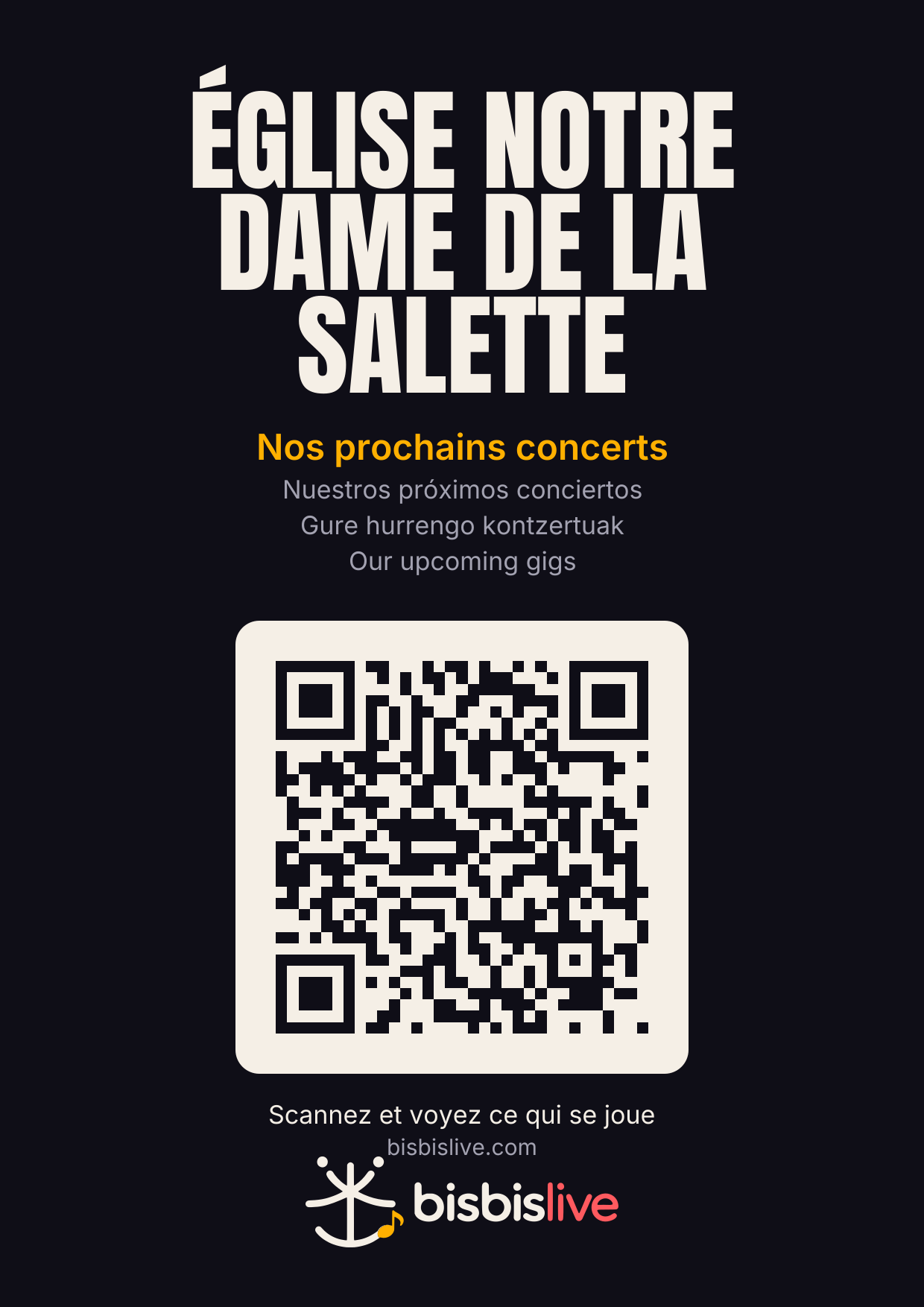 Affiche A4