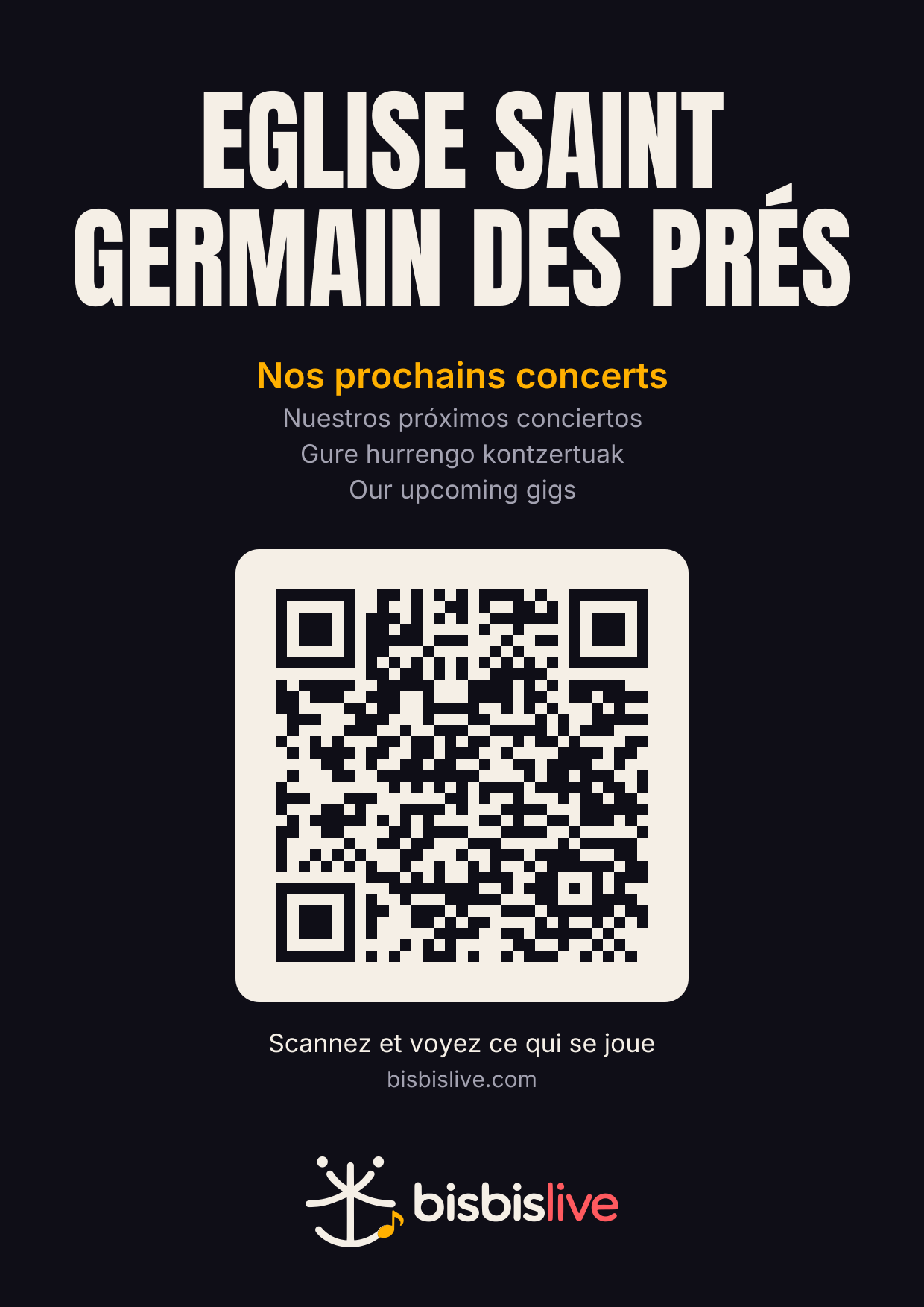 Affiche A4