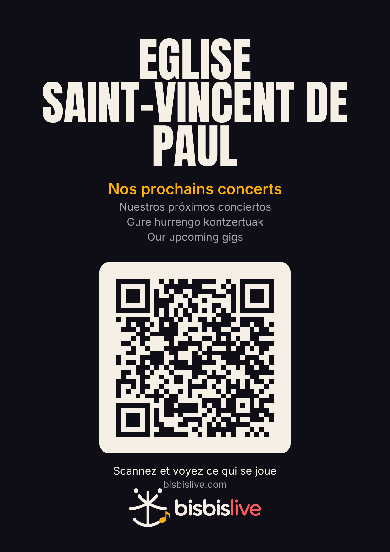 Affiche A4