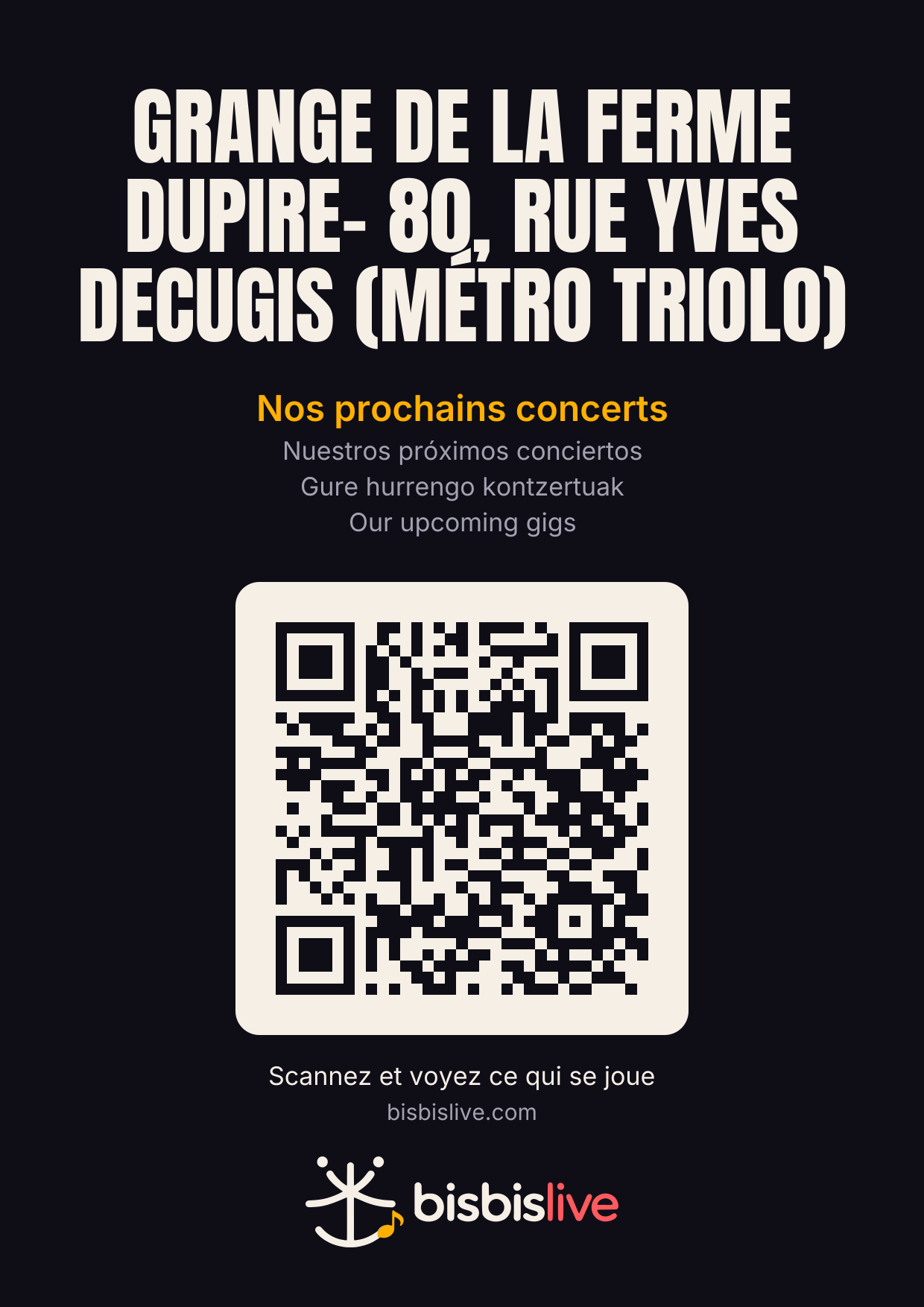 Affiche A4