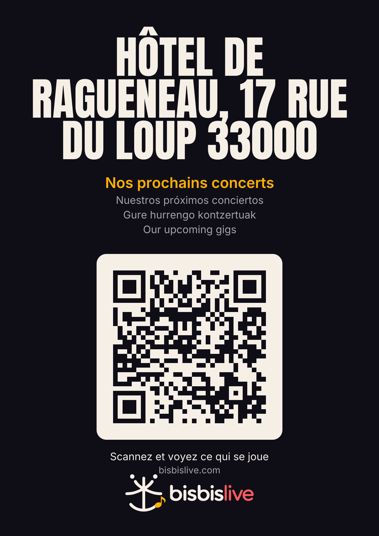 Affiche A4