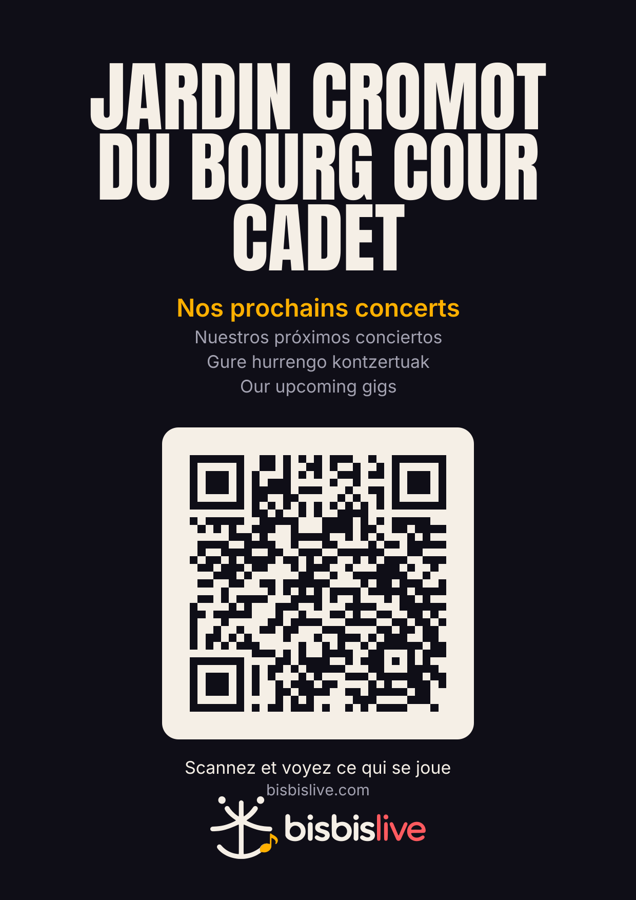 Affiche A4