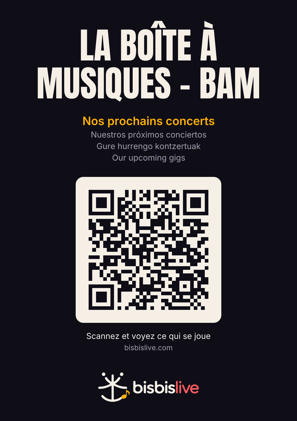 Affiche A4