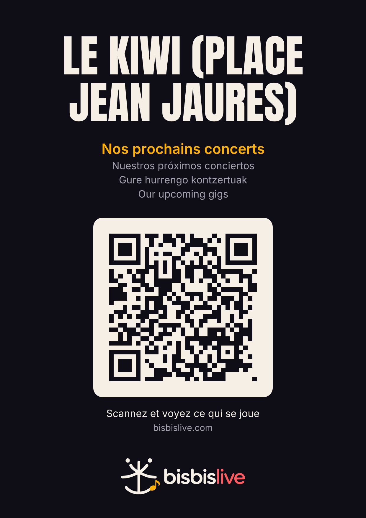Affiche A4