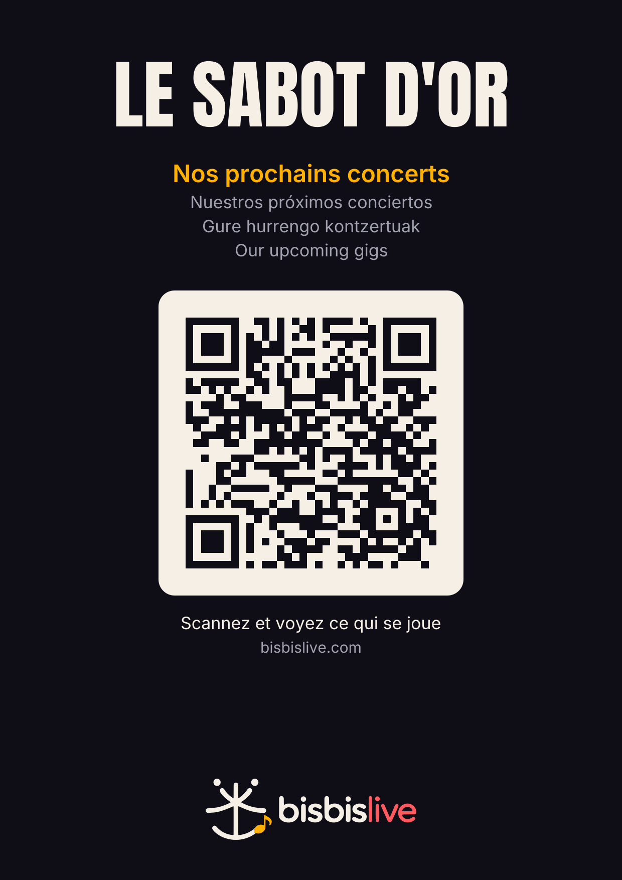 Affiche A4