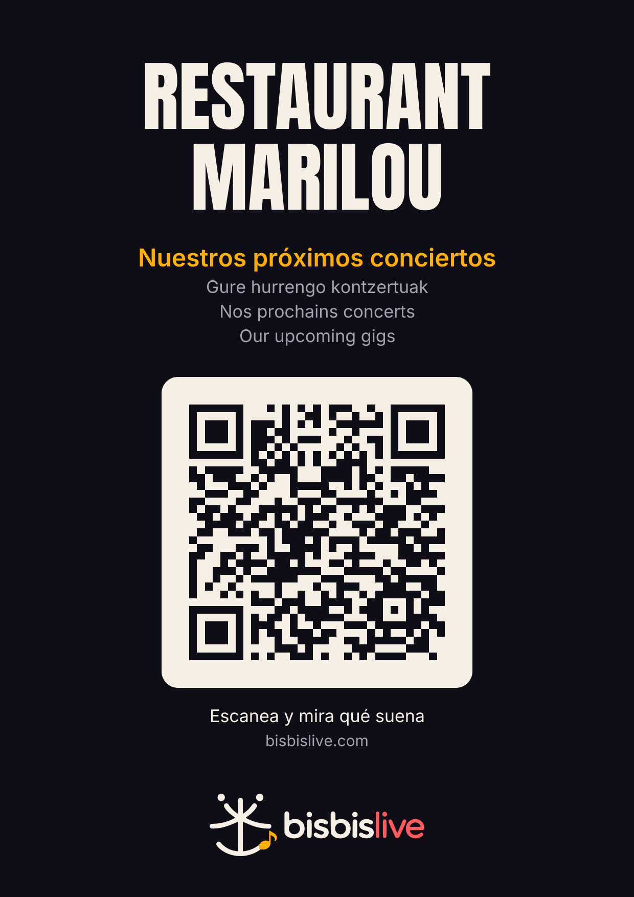 Cartel A4