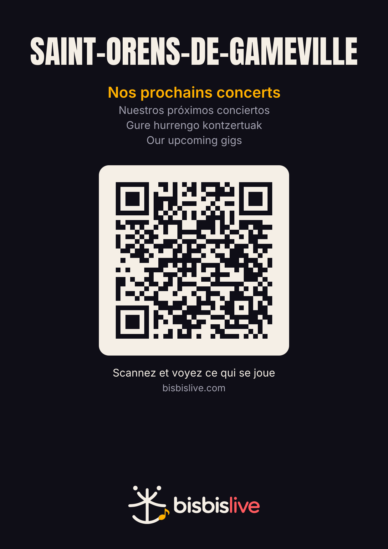 Affiche A4