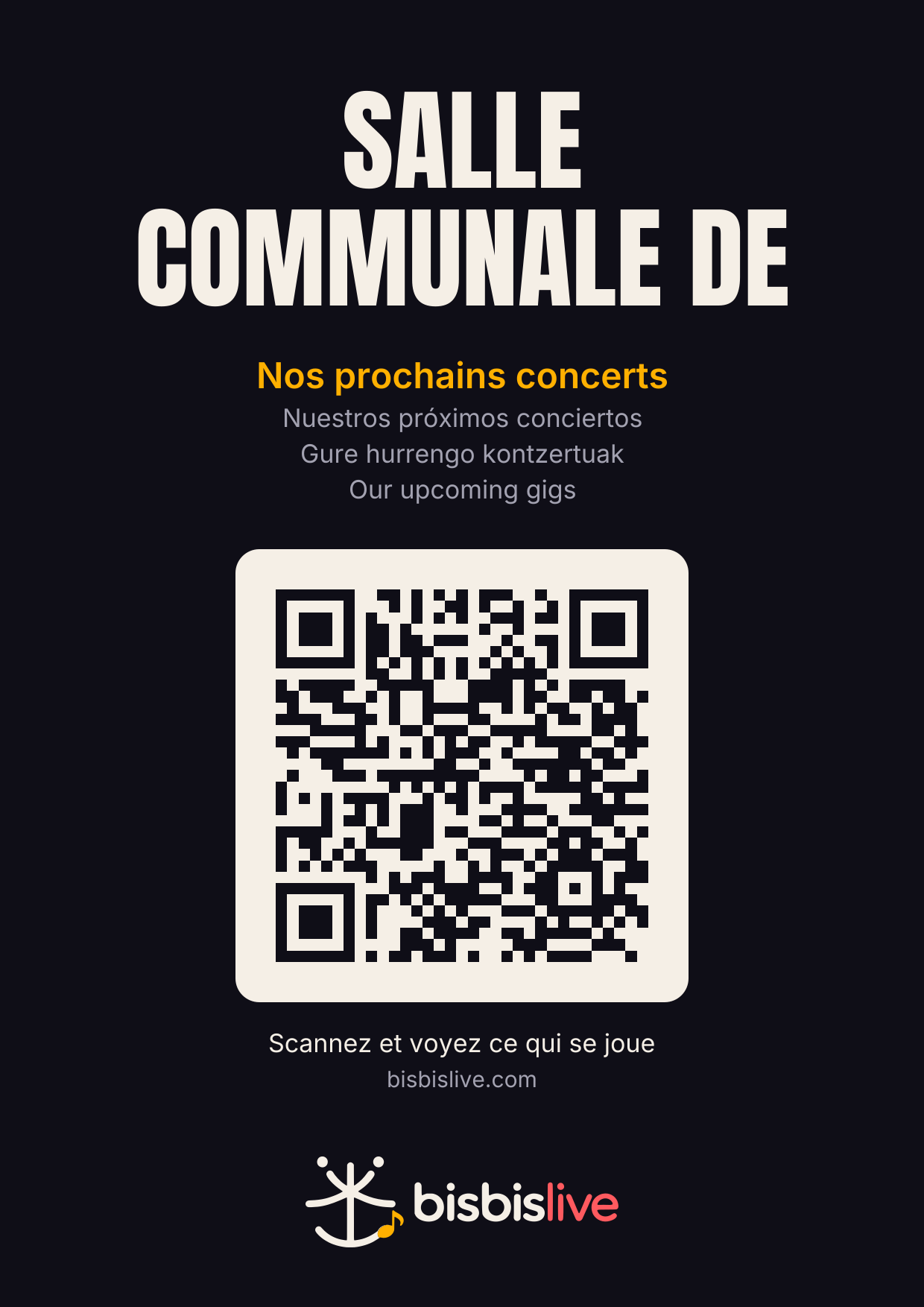 Affiche A4