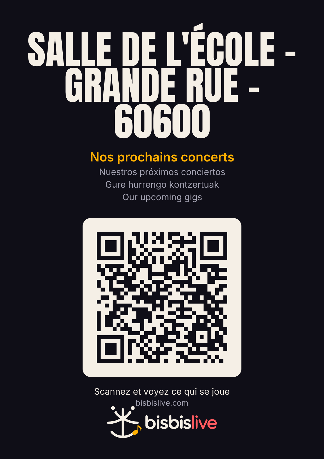 Affiche A4