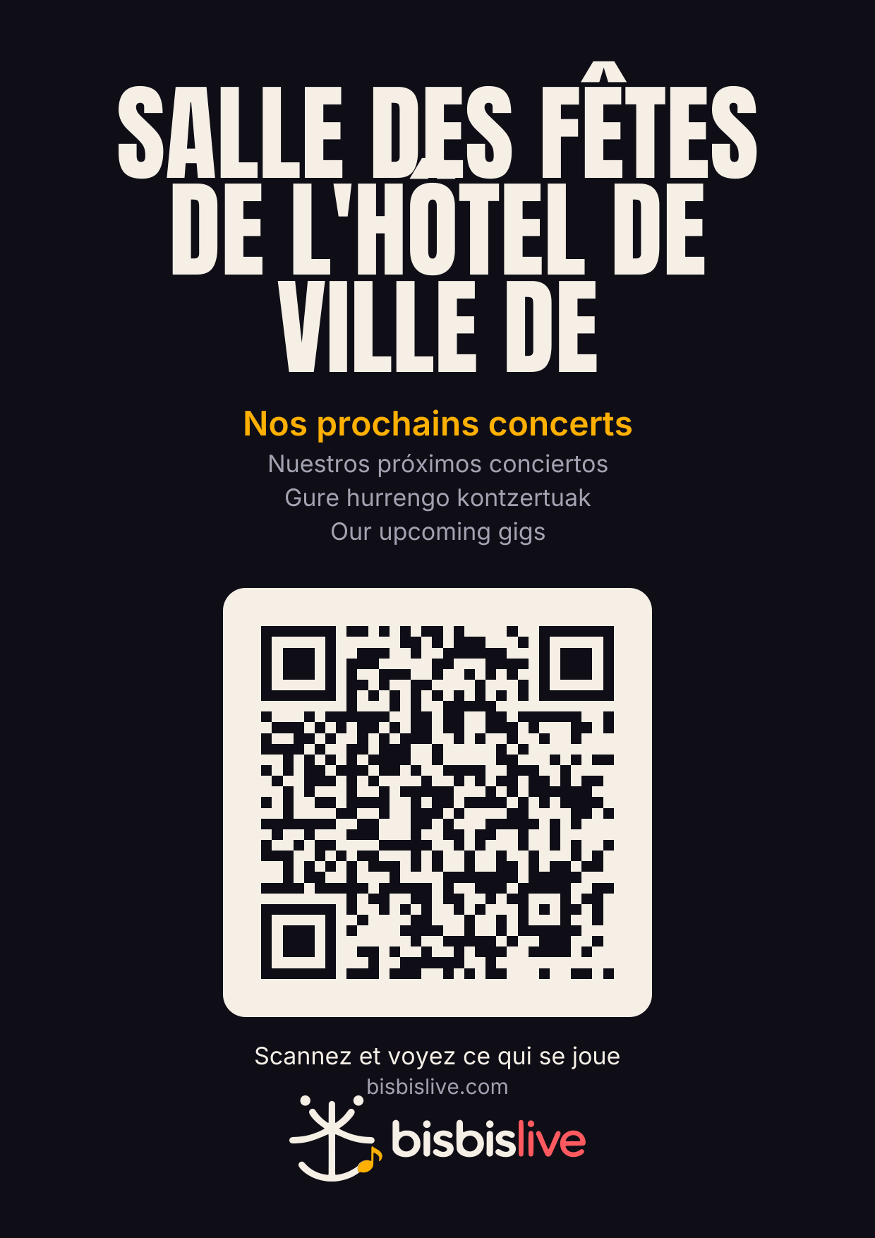 Affiche A4