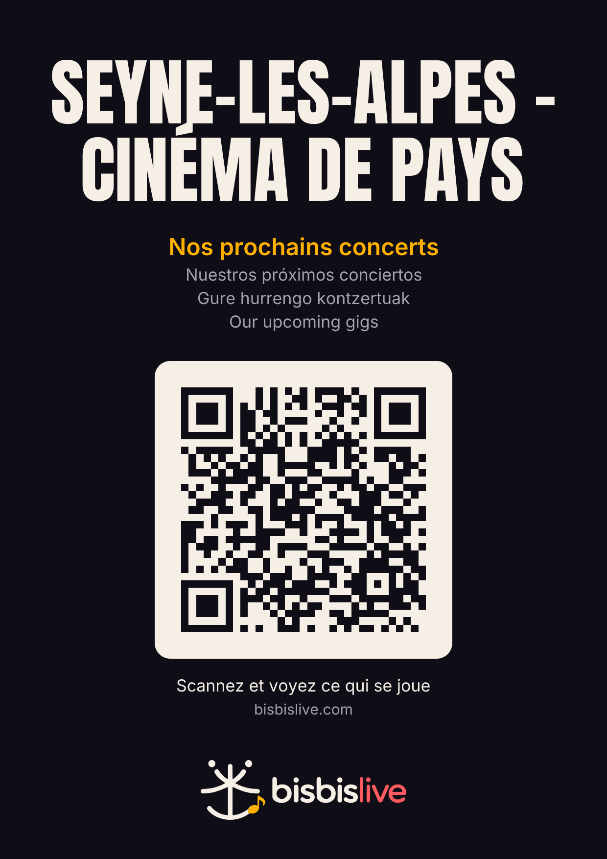 Affiche A4