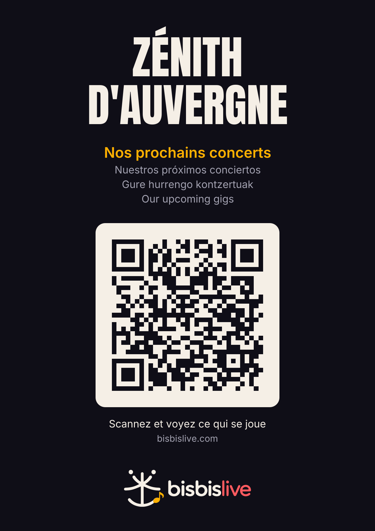 Affiche A4